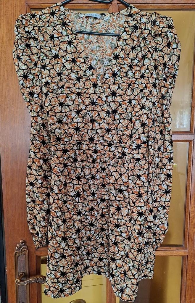 Nieuw fleurig jurkje, merk:loavies, maat:S, Kleding | Dames, Ophalen of Verzenden, Maat 36 (S)