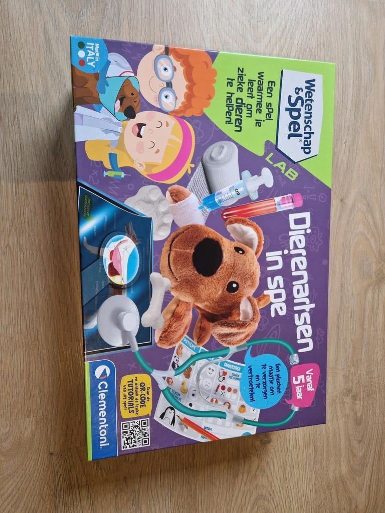 Wetenschap & spel: Dierenartsen in spe, Ophalen of Verzenden, Gebruikt, Ontdekken