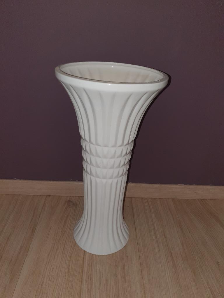 Witte zuil met opening bovenaan, Huis en Inrichting, Woonaccessoires | Zuilen en Pilaren, Ophalen of Verzenden