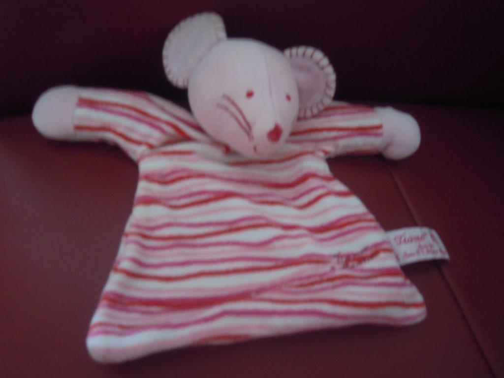 knuffeldoekje tiamo muis(doosD), Kinderen en Baby's, Speelgoed | Knuffels en Pluche, Ophalen of Verzenden, Nieuw
