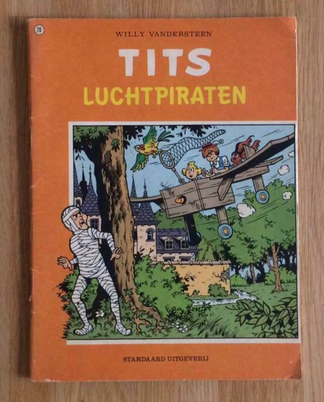Tits 20 Luchtpiraten Willy Vandersteen 1982, Boeken, Eén stripboek, Ophalen of Verzenden, Gelezen