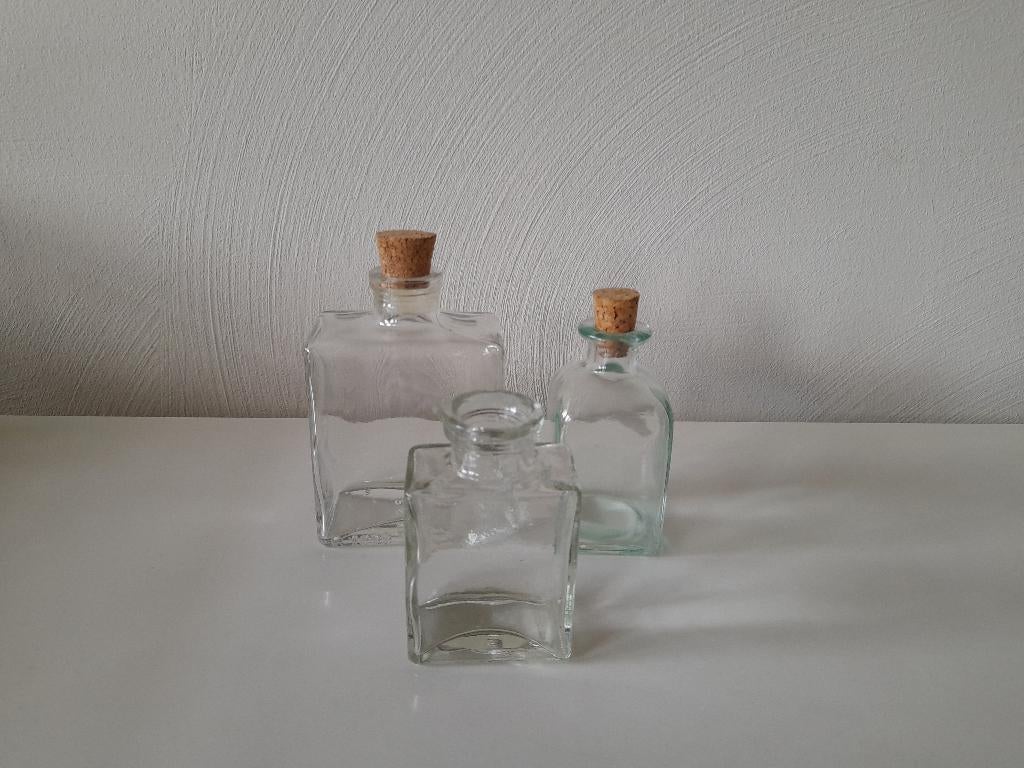 Brocante - Set de 3 bouteilles anciennes, Antiquités & Art, Curiosités & Brocante, Enlèvement ou Envoi