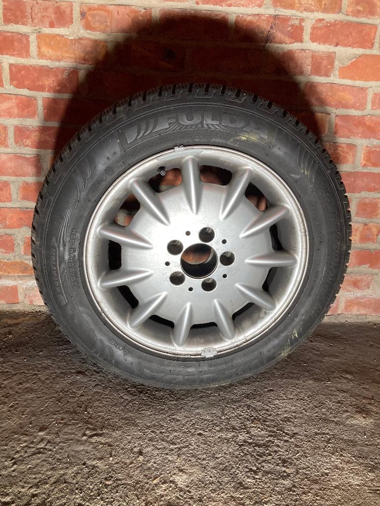 4 winterbanden met velg, Autos : Pièces & Accessoires, Pneus & Jantes, Pneus et Jantes, Pneus hiver, 16 pouces, Véhicule de tourisme