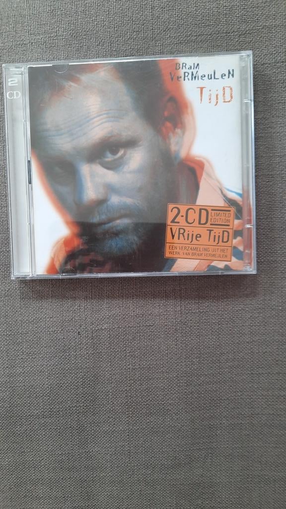 2cd Bram Vermeulen TIJD/VRIJE TIJD, Cd's en Dvd's, Ophalen of Verzenden, Zo goed als nieuw, Pop