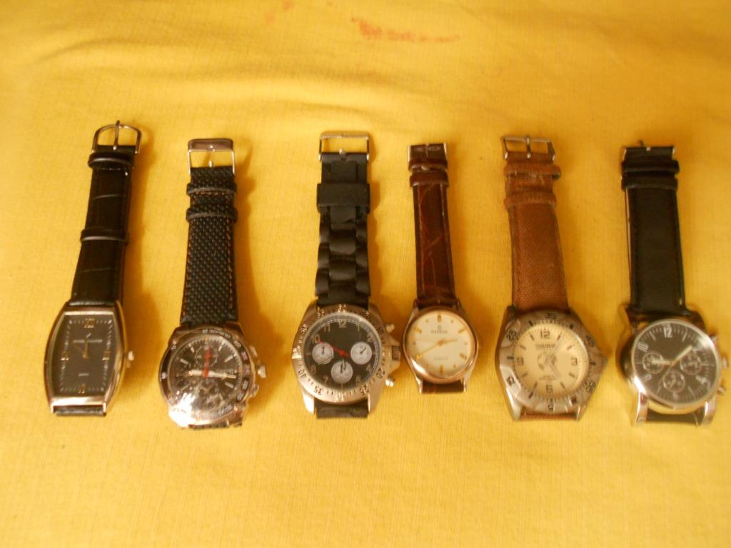 Montres à Quartz, Handtassen en Accessoires, Horloges | Heren, Overige merken, Staal, Polshorloge, Overige materialen