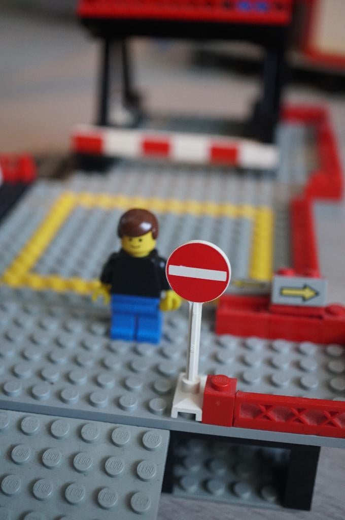 LEGO 12 volt trein auto transport met wagon, Verzenden, Gebruikt, Complete set, Lego