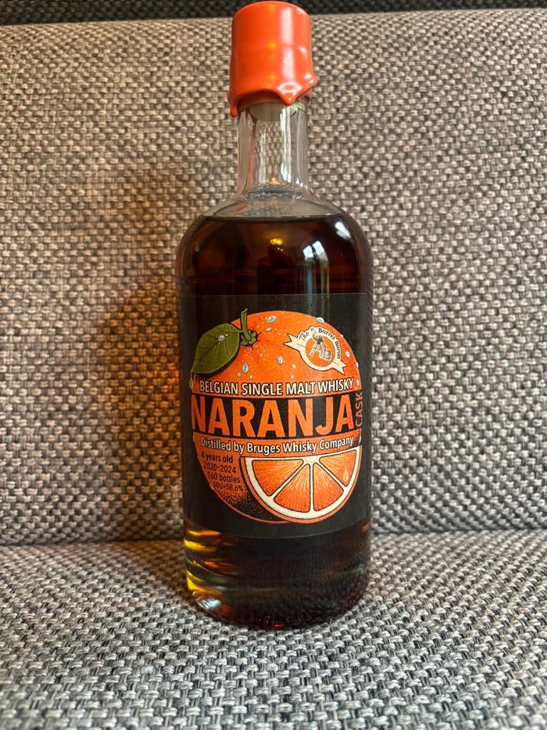 Brugse Whisky Company Naranja, Verzamelen, Ophalen of Verzenden, Zo goed als nieuw