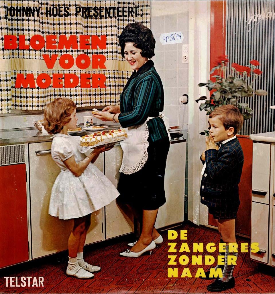Vinyl, LP   -   De Zangeres Zonder Naam  Bloemen Voor Moeder, Ophalen of Verzenden, Overige formaten
