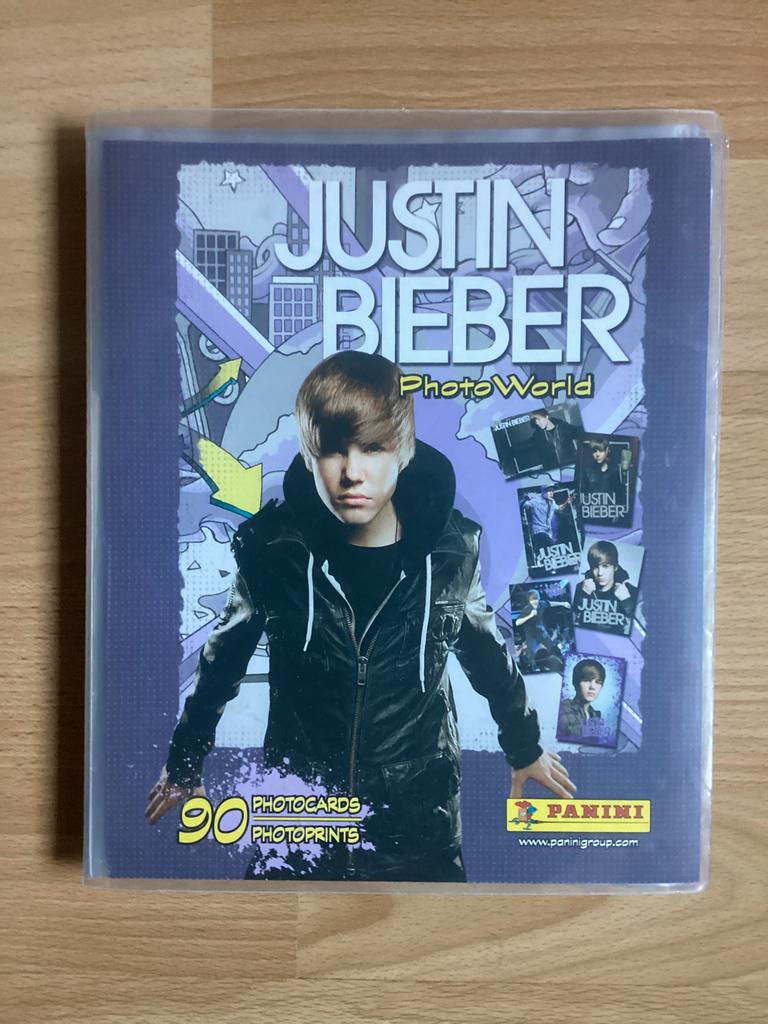 Justin Bieber Photoworld fotokaartenboek, Enlèvement ou Envoi