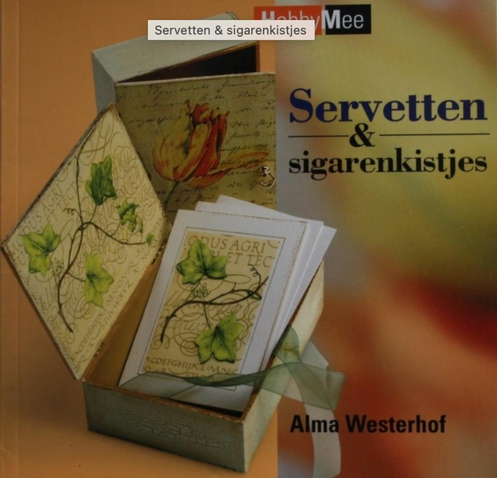 Servetten & sigarenkistjes, Alma Westerhof, Ophalen