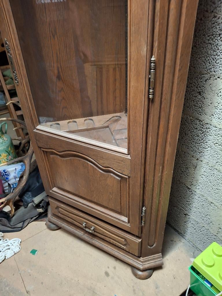 armoire vitrine à fusils, Maison & Meubles, Armoires | Vitrines, 25 à 50 cm, Utilisé, 50 à 100 cm, Chêne