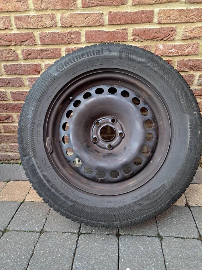Winterbanden op velg, Auto-onderdelen, Banden en Velgen, Ophalen, 16 inch, Banden en Velgen, Winterbanden