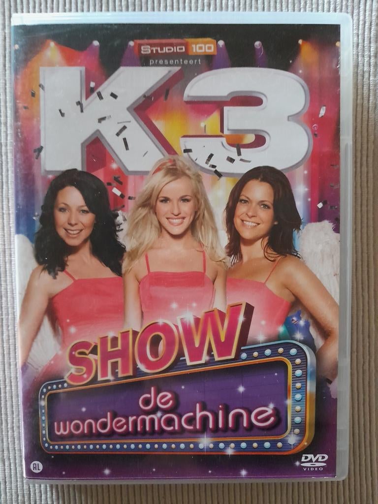 K3 , de wondermachine show, Alle leeftijden, Ophalen of Verzenden, Zo goed als nieuw, Film