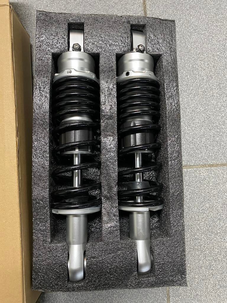 Verlagingsveren 285mmDAX(replica)+cnc versnellingspookje, Fietsen en Brommers, Ophalen of Verzenden, Zo goed als nieuw