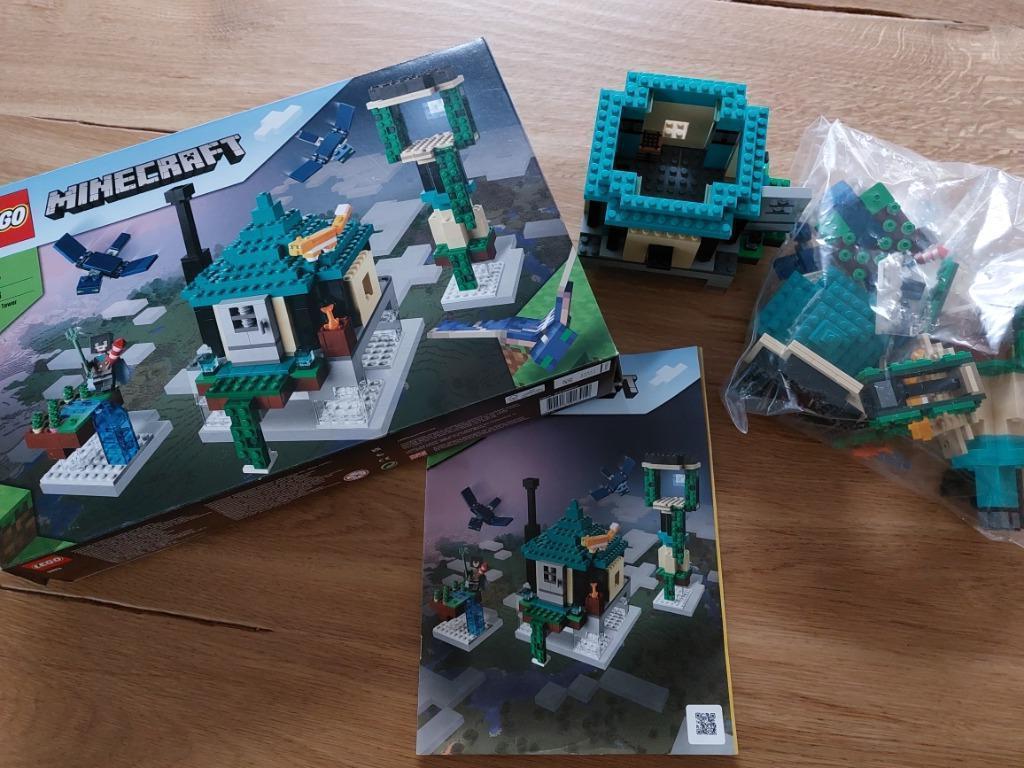 Lego Minecraft 21173 De luchttoren, Ophalen of Verzenden, Gebruikt, Complete set, Lego