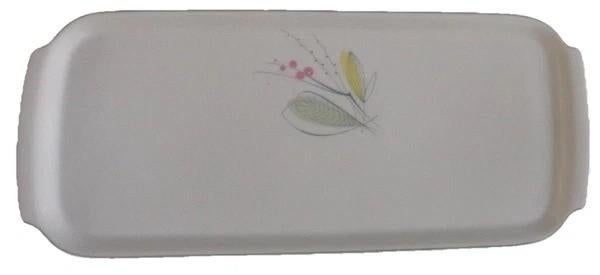 Bol à gâteau Arzberg Bunte Blatter, échelle 35 x 15 cm, Comme neuf, Balance ou Balances, Autres styles, Porcelaine
