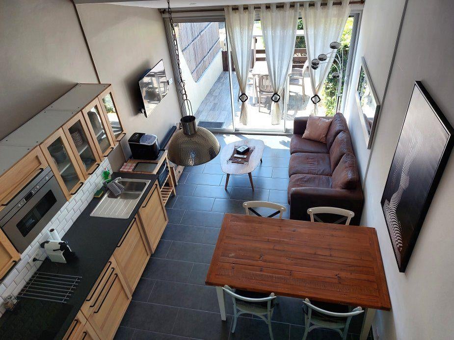 A louer villa haut standing 50 m2 Cap d'Agde naturiste - 4 p, Vakantie, 2 slaapkamers, Languedoc-Roussillon, Aan zee, Landhuis of Villa