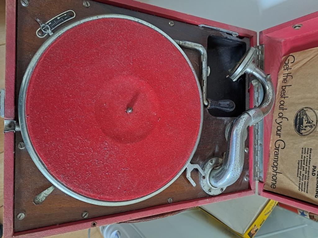 Tourne disque Columbia 78 tours à céder au + offrant., Enlèvement, Utilisé, Tourne-disque, Autres marques