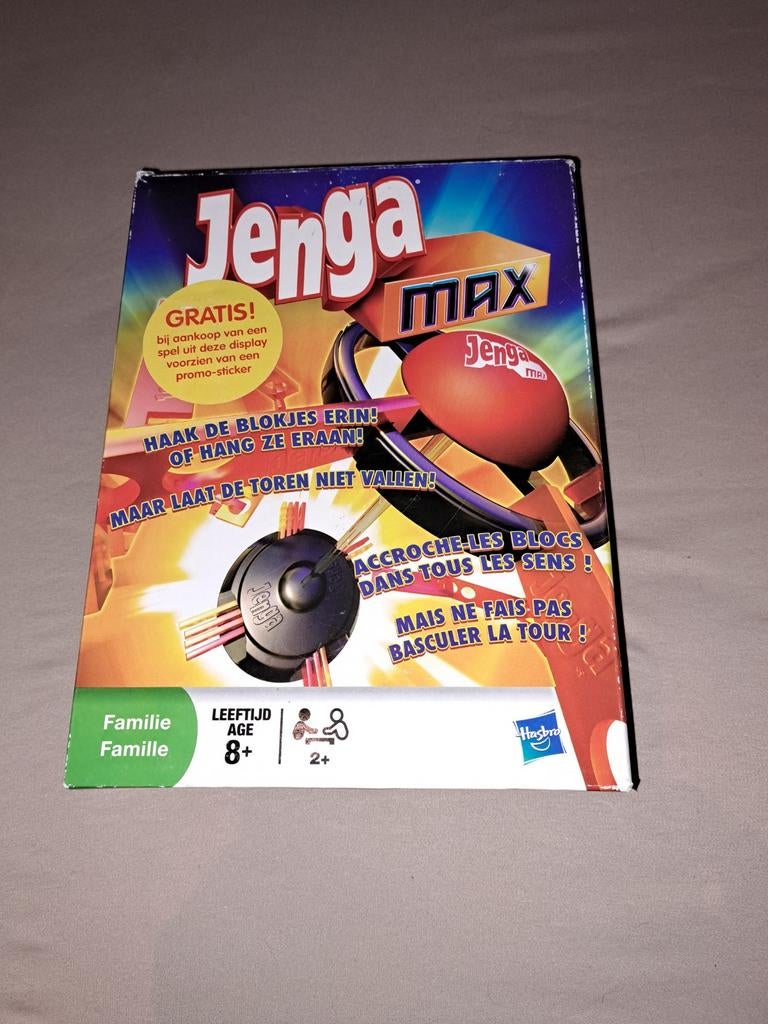 Jenga Max, Enlèvement ou Envoi