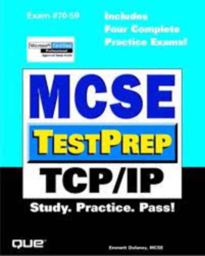 MCSE TestPrep TCP/IP Exam #70-59|QUE,E. Dulaney 1562058436, Gelezen, Ophalen of Verzenden, Overige onderwerpen, Zie beschrijving