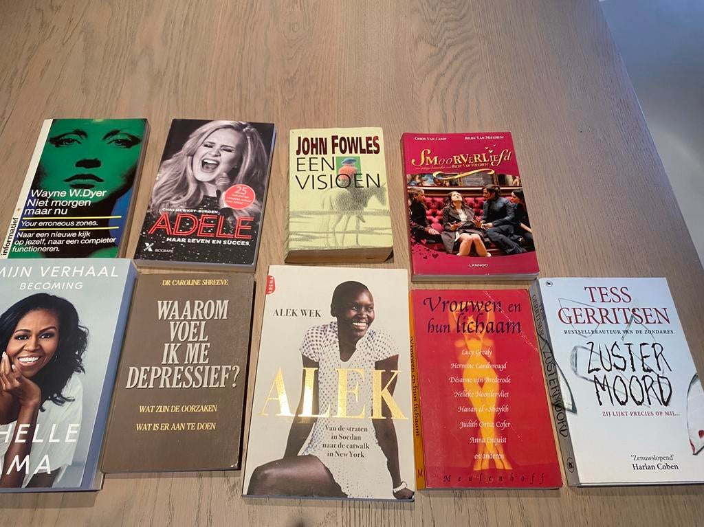 Boekenpakket, Boeken, Stock en Verzamelingen, Ophalen, Zo goed als nieuw