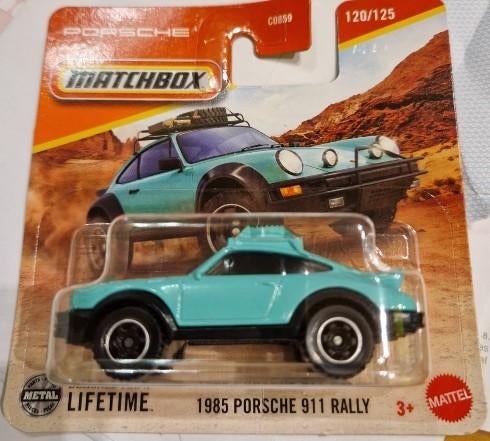Matchbox 1985 Porsche 911 Rally, Ophalen of Verzenden, Nieuw, Auto, Matchbox