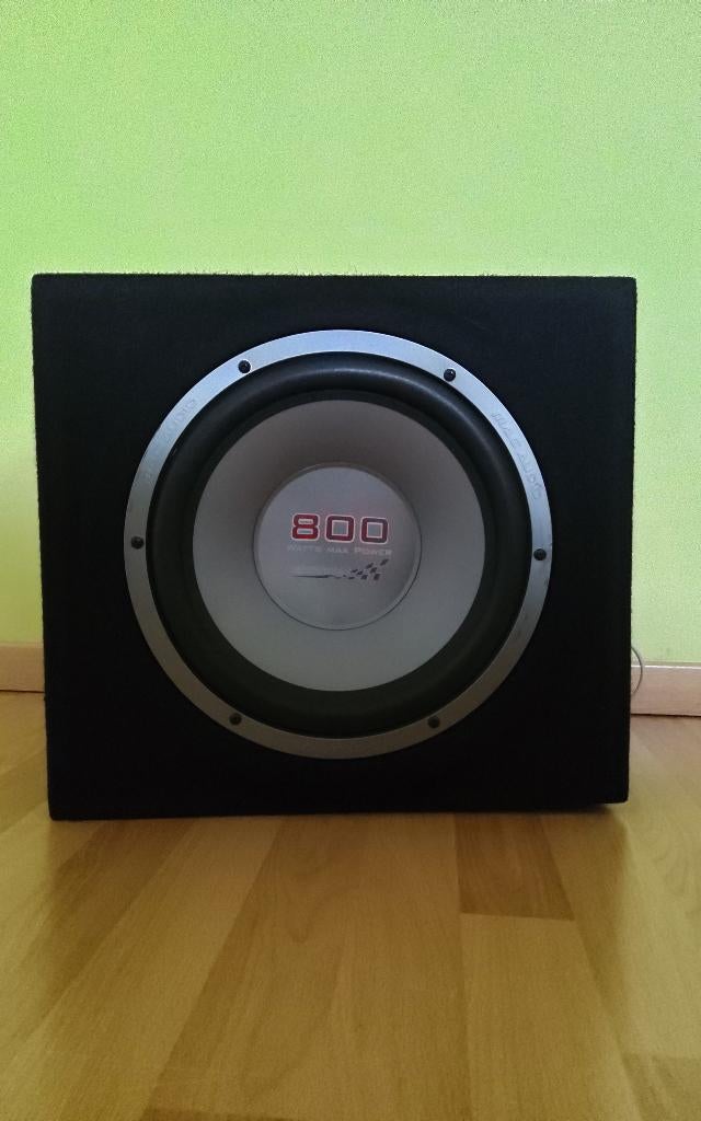 caisson de basses Mac audio BS 30, Autres marques, Comme neuf, 120 watts ou plus, Subwoofer