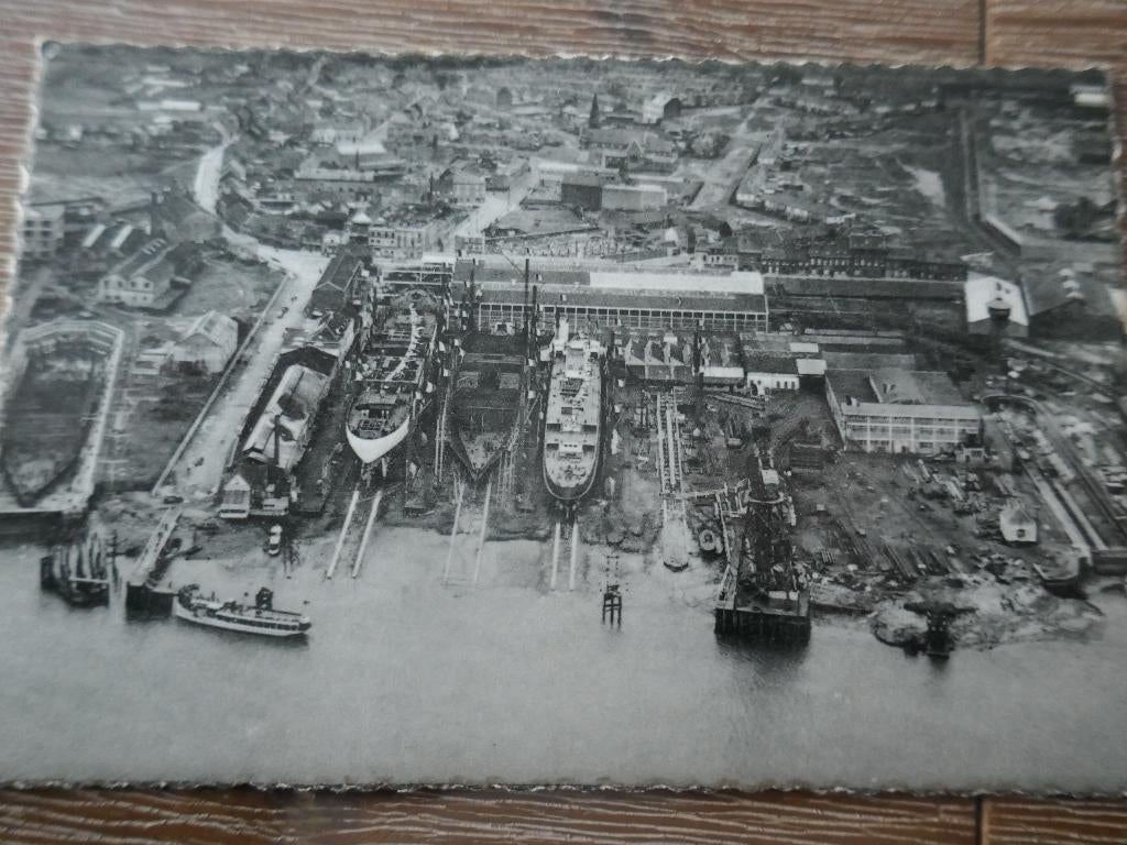 hoboken scheepswerf john cockeril algemeen zicht, Verzenden, Ongelopen, Antwerpen