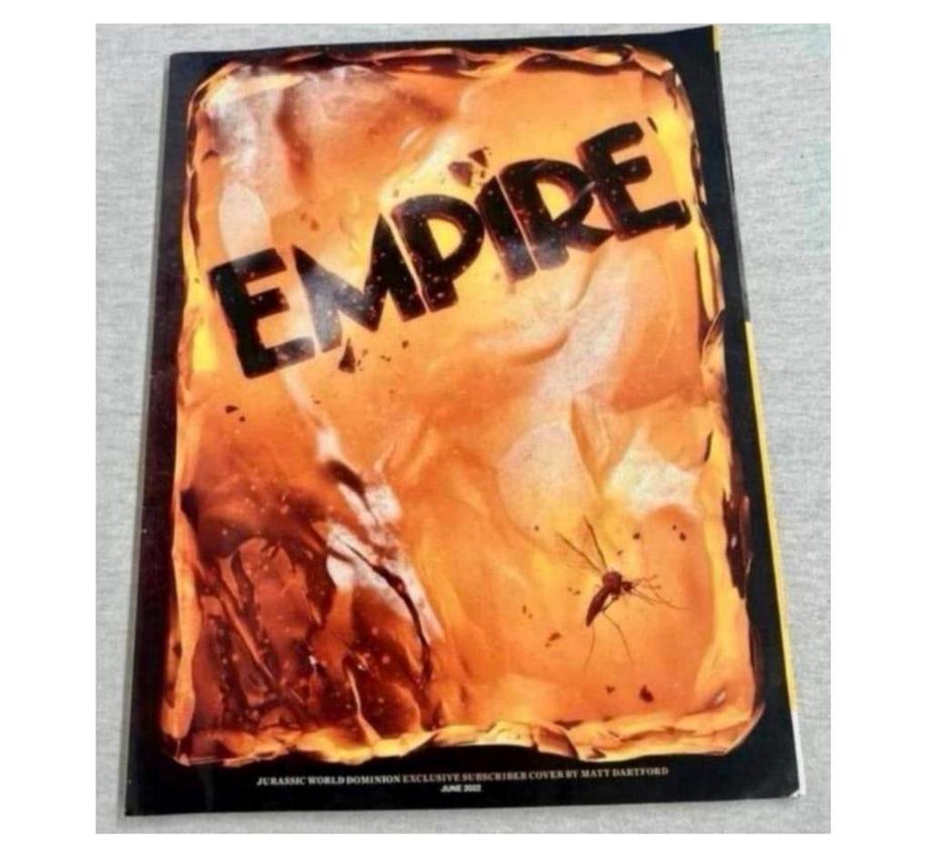 JURASSIC World Dominion tijdschrift EMPIRE Magazine 2022, Verzamelen, Ophalen of Verzenden, Zo goed als nieuw, Overige typen