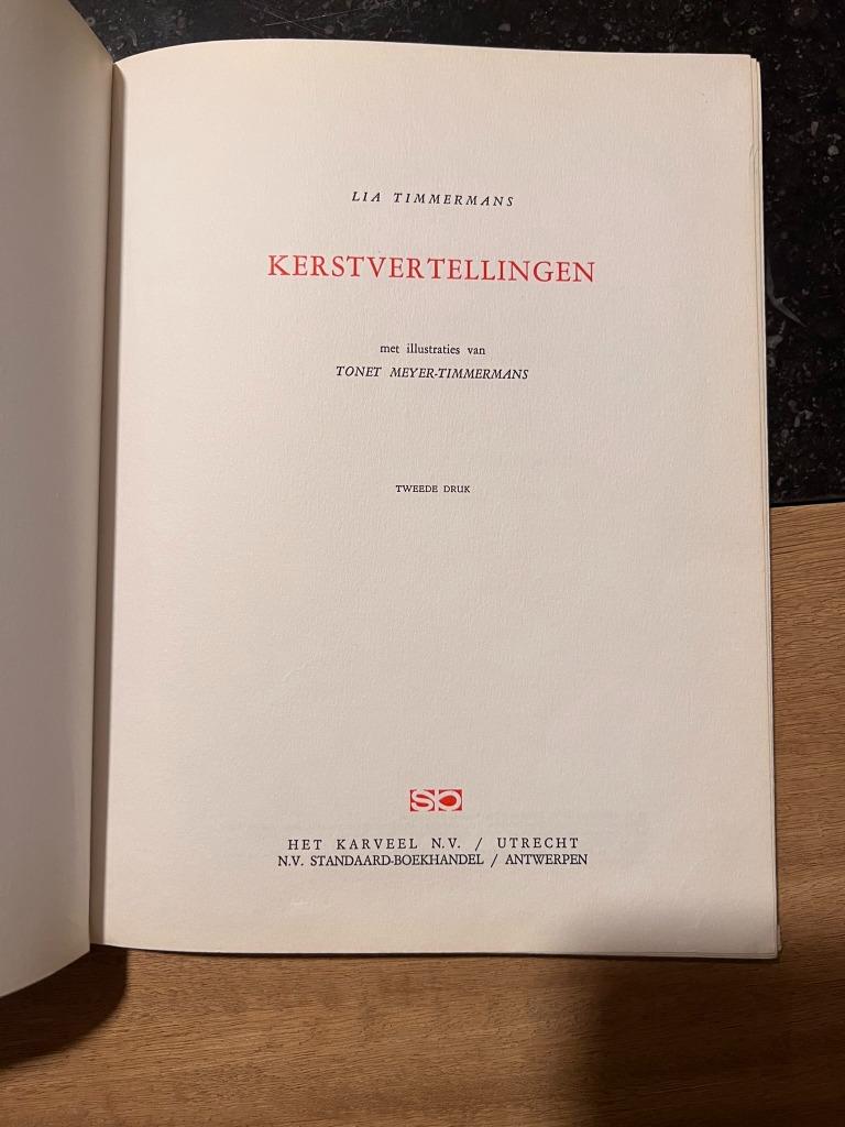 Kerstvertellingen - Lia Timmermans Ill Tonet Meyer, Boeken, Ophalen of Verzenden, Gelezen, Lia Timmermans