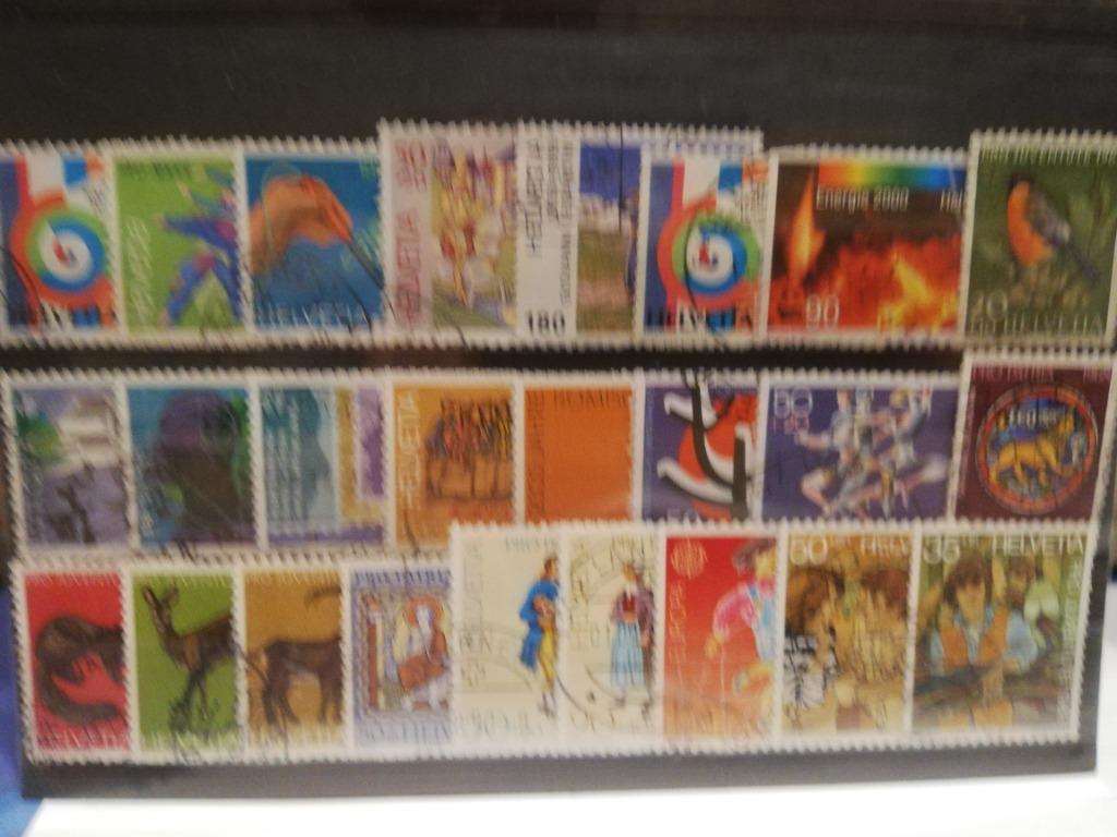 lot de timbres oblitérés de Suisse, Timbres & Monnaies, Enlèvement ou Envoi, Affranchi
