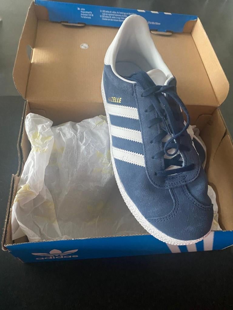 Adidas sneaker blauw Gazelle, Ophalen, Zo goed als nieuw, Sneakers, Blauw