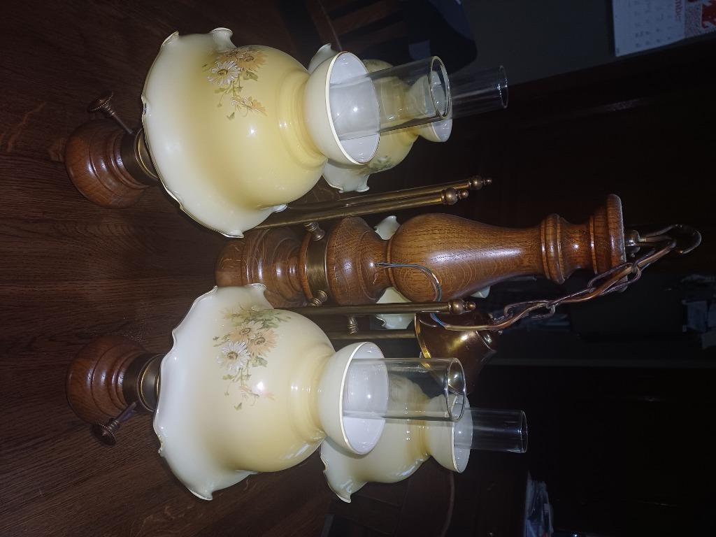 Landelijke luchter, Ophalen, Zo goed als nieuw, Glas