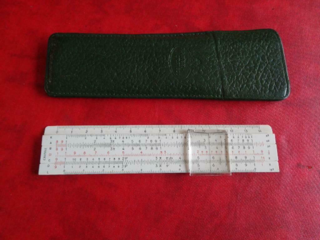 Ancienne règle à calculer. Faber Castell. Vintage., Enlèvement ou Envoi, Utilisé