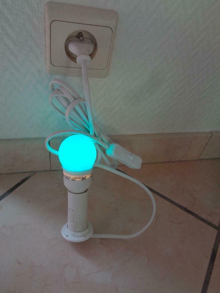 Soquet avec câble intèrupteur pour lustre., Enlèvement ou Envoi