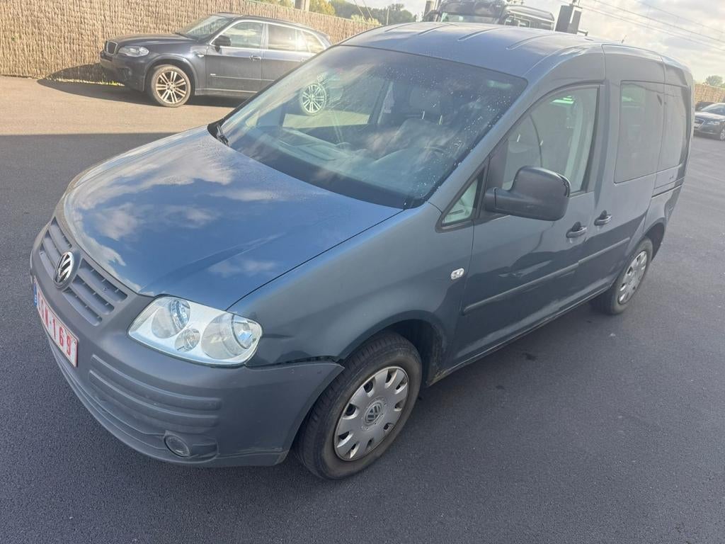 Vw Caddy 1.9 Tdi 5 zitplaatsen, Auto's, Voorwielaandrijving, 4 deurs, Stof, Bedrijf