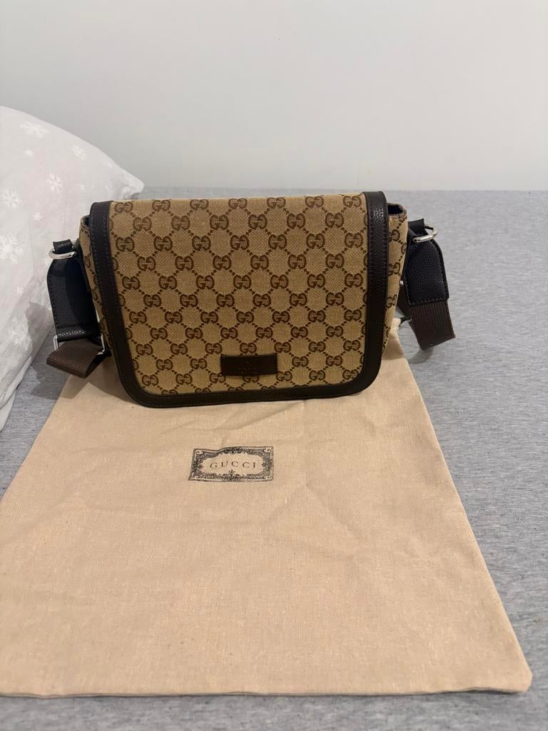 Sacoche gucci, Ophalen of Verzenden, Zo goed als nieuw