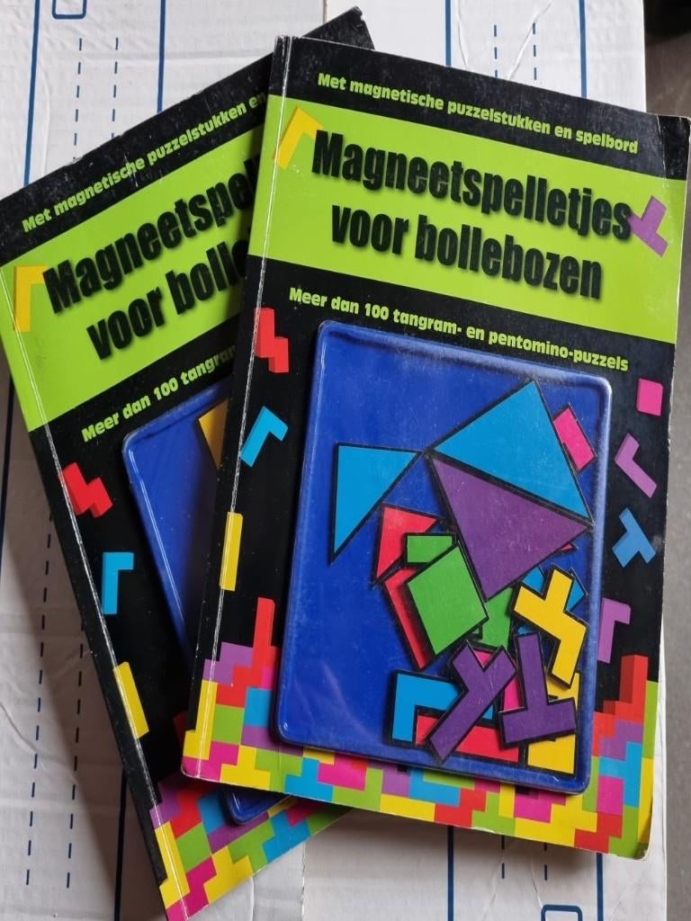 Magneetspelletjes boek, Ophalen, Gelezen