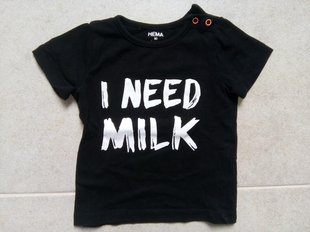 T-shirt maat 80, Enfants & Bébés, Vêtements de bébé | Taille 80, Garçon ou Fille, Comme neuf, Enlèvement, Hema