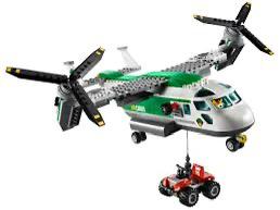 Lego 60021 : hefschroef vrachtvliegtuig, Ophalen of Verzenden, Zo goed als nieuw