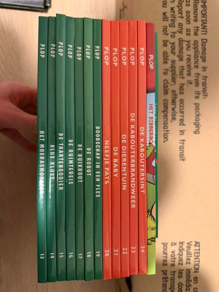Kabouter plop, Boeken, Meerdere stripboeken, Ophalen, Zo goed als nieuw