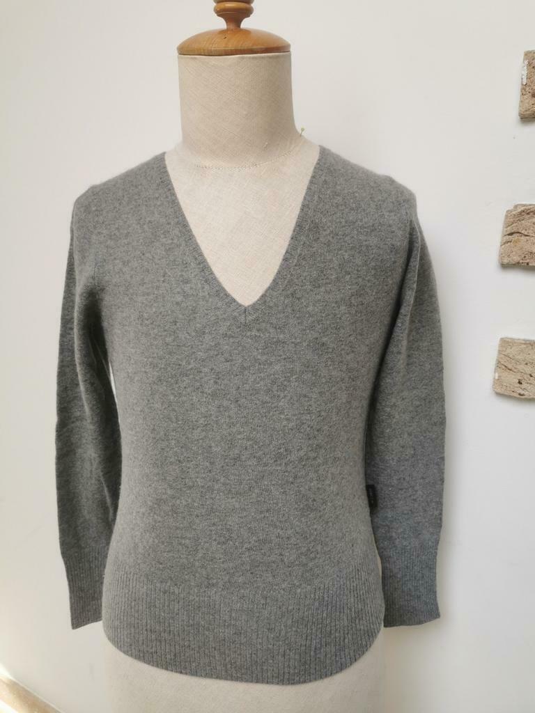 Très beau pull femme gris clair de DOME CW, Gris, Enlèvement ou Envoi, Taille 36 (S), Comme neuf