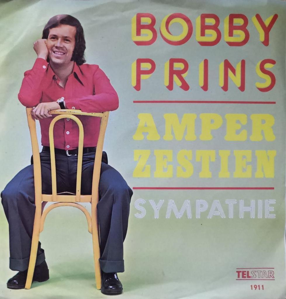 BOBBY PRINS - Amper zestien (single), En néerlandais, Enlèvement ou Envoi, Single, Comme neuf