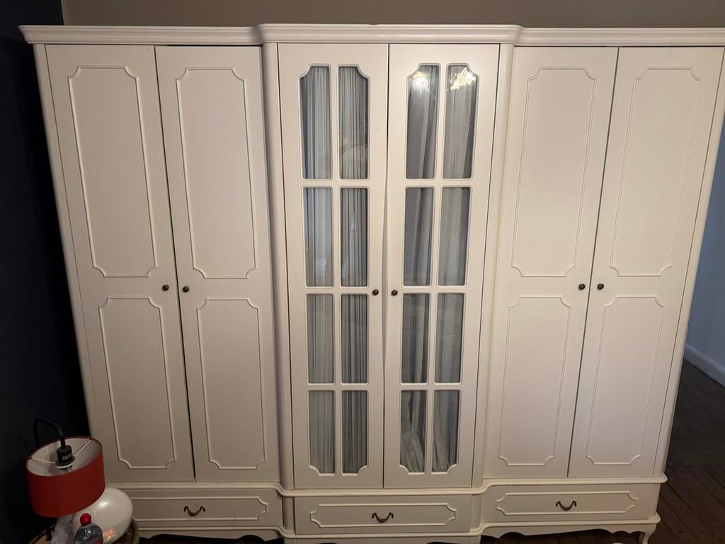 Grande garderobe blanc cassé, Enlèvement, Comme neuf