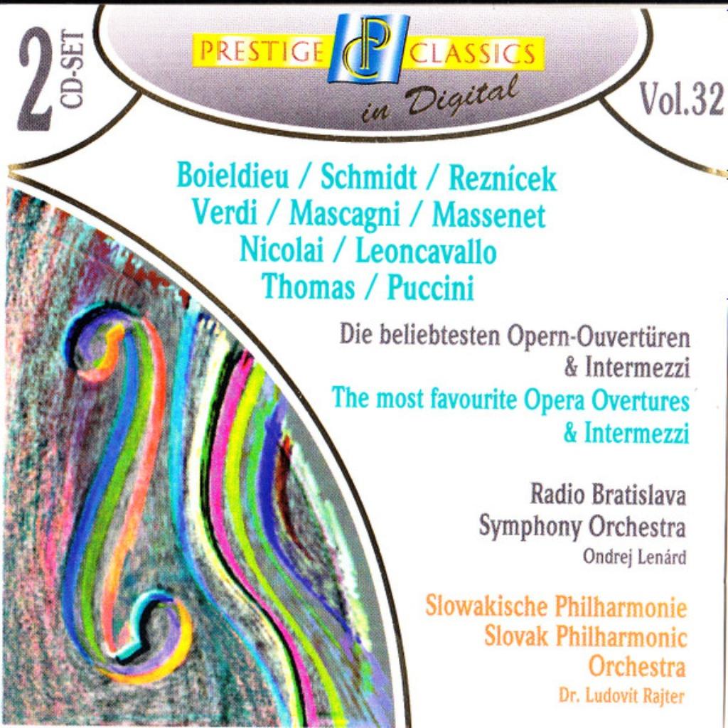 1130 - THE MOST FAVOURITE OPERA OVERTURES & INTERMEZZI NIEUW, Cd's en Dvd's, Verzenden, Nieuw in verpakking, Opera of Operette