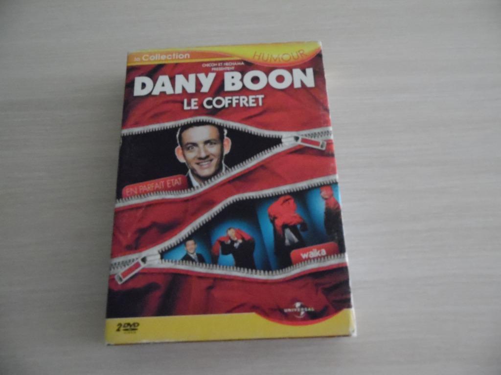 COFFRET DE 2 DVD DANY BOON EN PARFAIT ÉTAT + WAIKA, Cd's en Dvd's, Vanaf 6 jaar, Ophalen of Verzenden, Zo goed als nieuw, Tv-programma of Sketches