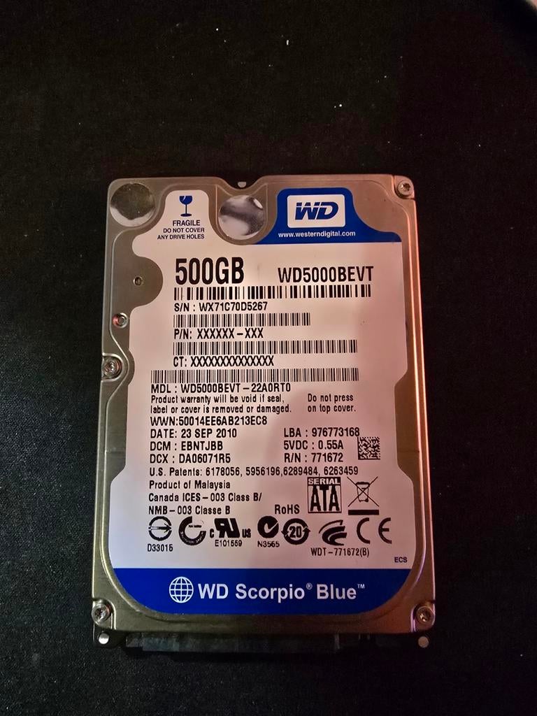 Laptop hardware van msi game laptop. DDR 3 RAM & I3 Etc., Ophalen of Verzenden, Laptop, HDD