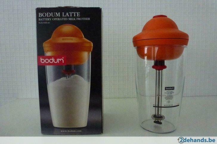 Bodum latte melkopschuimer, Elektronische apparatuur, Ophalen of Verzenden, Gebruikt