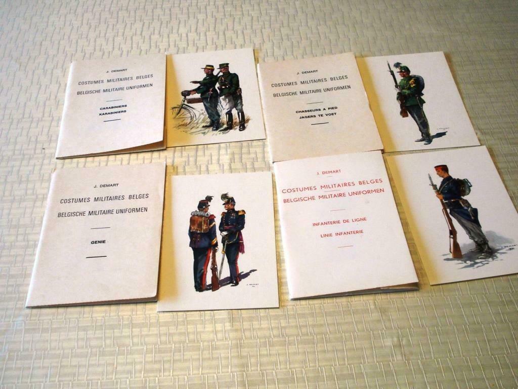 Belgische militaire uniformen J Demart 1950, Ophalen, Ongelopen