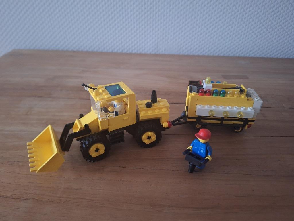 lego town construction crew met licht en geluid 6481, Ophalen of Verzenden, Gebruikt, Complete set, Lego